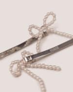 Pearl Bow Hairpins - Image 3
