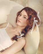 Heart Lace Bow Hairpins - Image 4