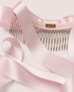 Satin Bow Hair Comb - Image 6