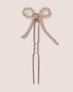 Pearl Bow Hairpin - Image 2