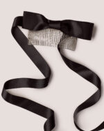 Satin Bow Hair Comb - Image 10