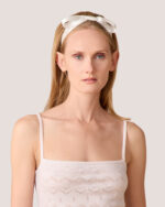 Satin Bow Hair Comb - Image 3