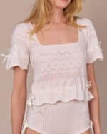 Cashmere Heart Knit Top - Image 5