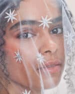 Embroidered Star Veil - Image 4