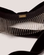 Velvet Bow Hair Comb - Image 3