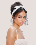 Velvet Bow Hair Comb - Image 7